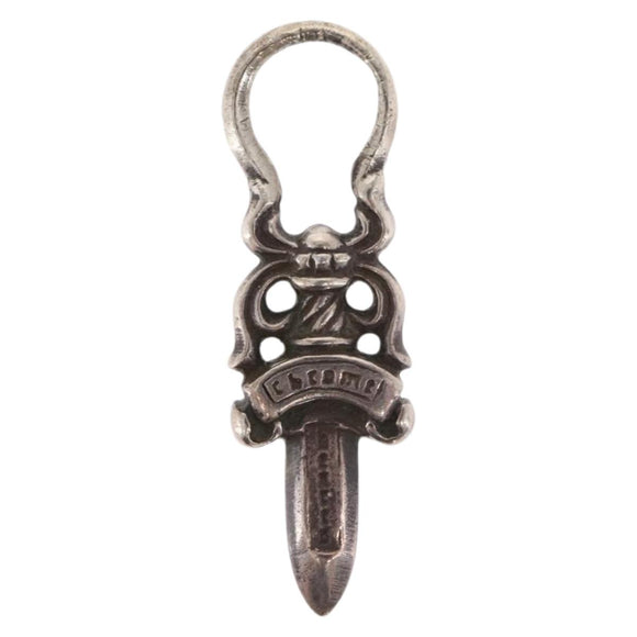 Chrome Hearts Dagger Charm Pendant Top Ag925 Silver Auth 171142SM