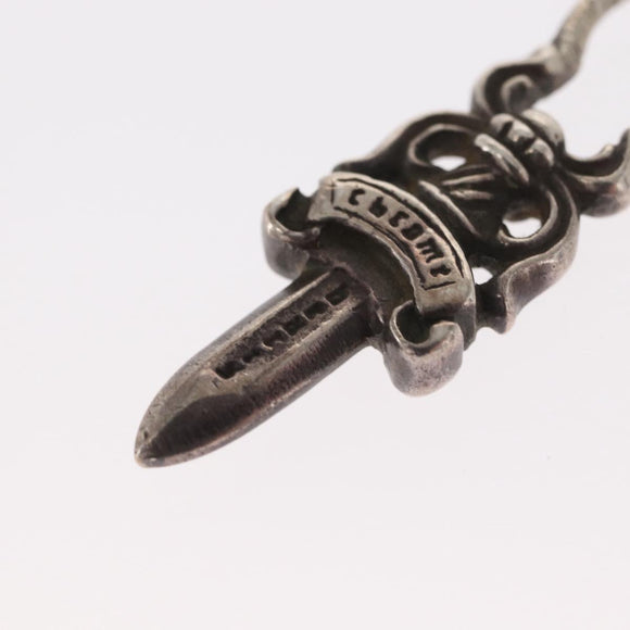 Chrome Hearts Dagger Charm Pendant Top Ag925 Silver Auth 171142SM