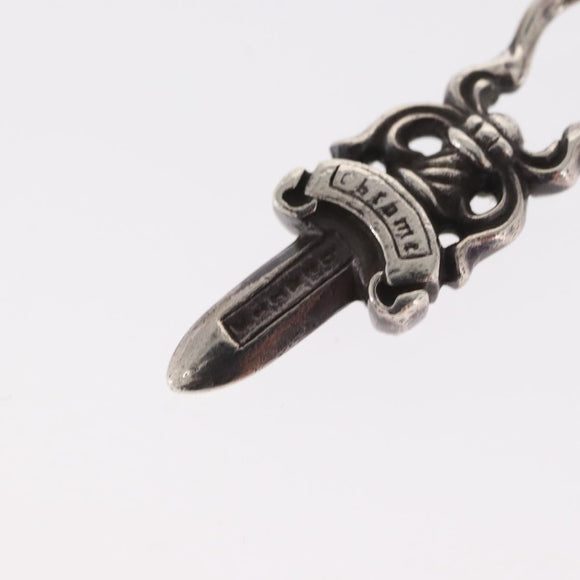 Chrome Hearts Dolch Anhänger Top Ag925 Silber Auth 171143SM
