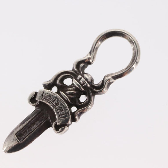 Chrome Hearts Dolch Anhänger Top Ag925 Silber Auth 171143SM