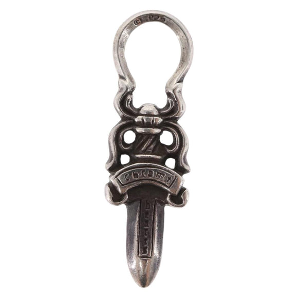 Chrome Hearts Dolch Anhänger Top Ag925 Silber Auth 171143SM