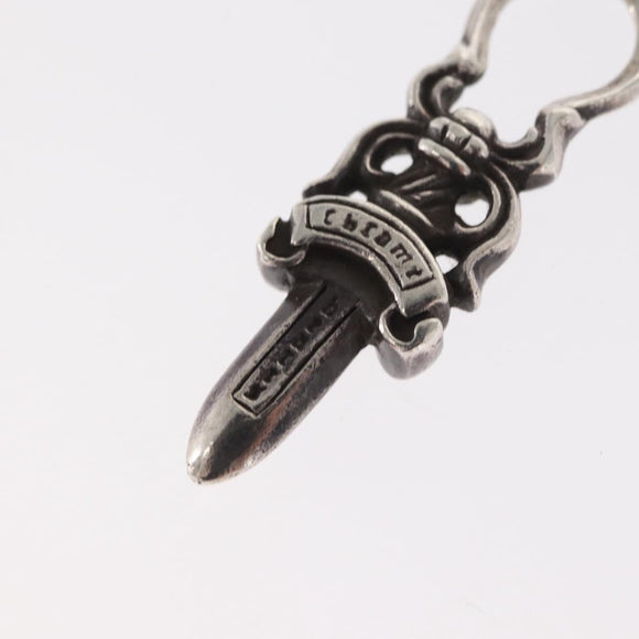 Chrome Hearts Dolch Anhänger Top Ag925 Silber Auth 171143SM