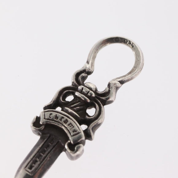 Chrome Hearts Dolch Anhänger Top Ag925 Silber Auth 171143SM