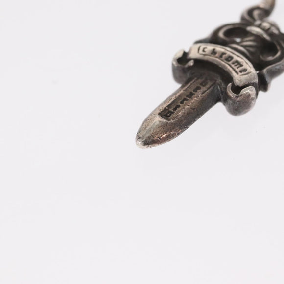 Chrome Hearts Dagger Charm Pendant Top Ag925 Silver Auth 171145SM