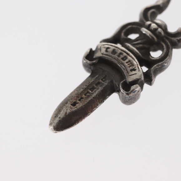 Chrome Hearts Dagger Charm Pendant Top Ag925 Silver Auth 171145SM