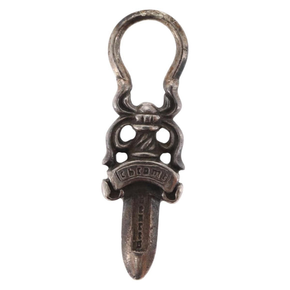 Chrome Hearts Dagger Charm Hanger Top Ag925 Zilver Auth 171145SM