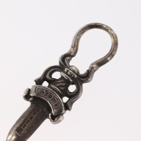 Chrome Hearts Dagger Charm Pendant Top Ag925 Silver Auth 171145SM