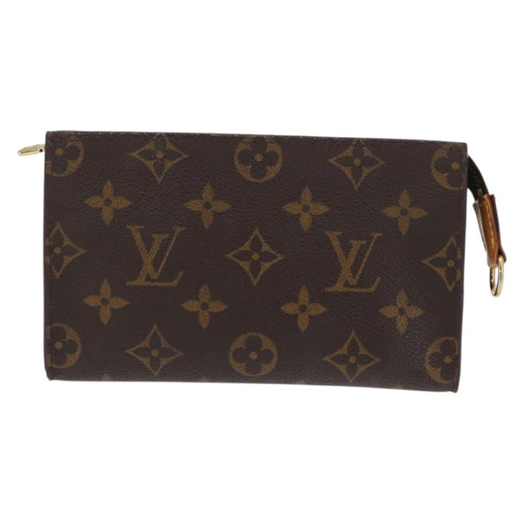 LOUIS VUITTON Monogram Bucket PM Accessory Pouch LV Auth 171152
