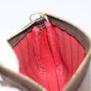 LOUIS VUITTON Damier Ebene T&B Mini Pochette Pouch N58011 Auth 171153-18