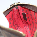 LOUIS VUITTON Damier Ebene T&B Mini Pochette Pouch N58011 Auth 171153-19