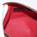 LOUIS VUITTON Damier Ebene Pochette Cosmetic PM Pouch N47516 LV Auth 171155-10