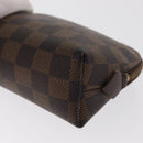 LOUIS VUITTON Damier Ebene Pochette Cosmetic PM Pouch N47516 LV Auth 171155-14