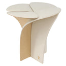 LOUIS VUITTON Tokujin Yoshioka 1000 Only Blossom Stool Calf milk Auth 171164SM-13