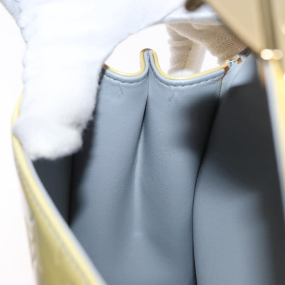 LOUIS VUITTON Monogram Vernis Spring street Hand Bag Gris M91029 LV Auth 171166