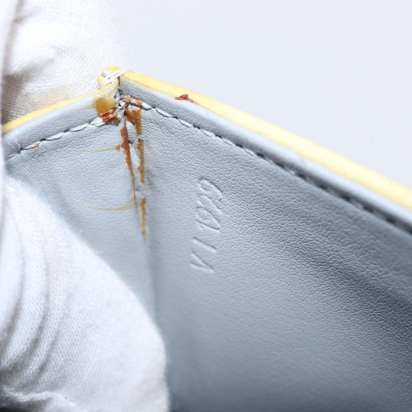 LOUIS VUITTON Monogram Vernis Spring street Hand Bag Gris M91029 LV Auth 171166