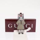 GUCCI GG Supreme Japan limited edition Yuko Higuchi Cat BO Charm Beige 171170SAM-12