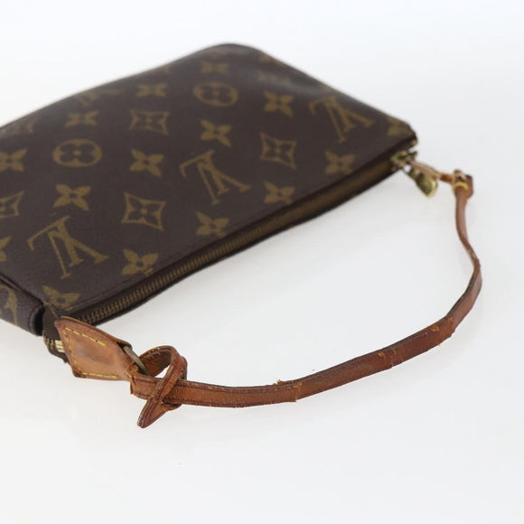 LOUIS VUITTON Monogram Pochette Accessoires Pouch M51980 LV Auth 171173