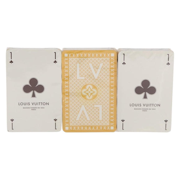 LOUIS VUITTON Monogram Playing Cards Blue Red yellow LV Auth 171177SAM