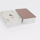 HERMES mini Playing Cards paper Brown Green Auth 171180M-5