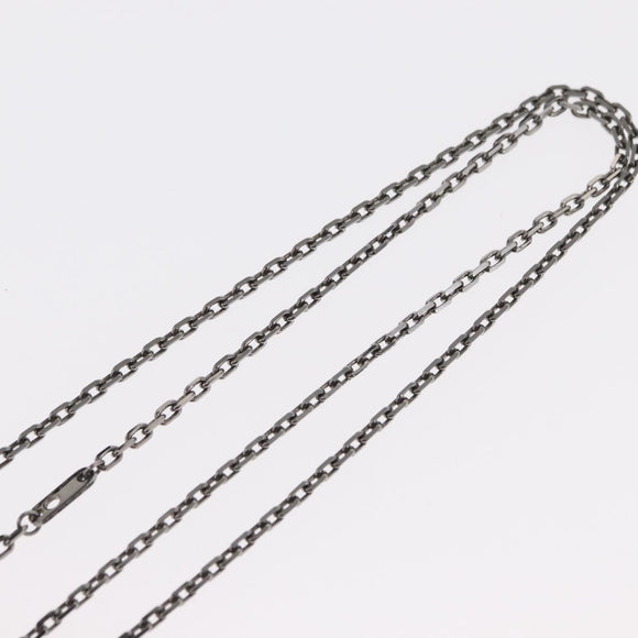 LOUIS VUITTON Collier Arc LV Printed Initials City Necklace M68262 Auth 171181M