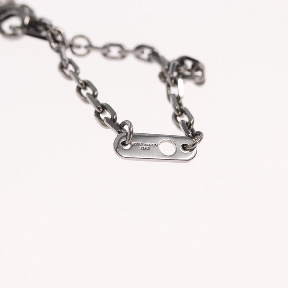 LOUIS VUITTON Collier Arc LV Printed Initials City Necklace M68262 Auth 171181M