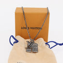 LOUIS VUITTON Collier Arc LV Printed Initials City Necklace M68262 Auth 171181M-12