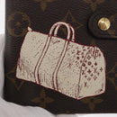 LOUIS VUITTON Monogram Keepall Agenda PM Day Planner Cover R20964 LV Auth 171189-18