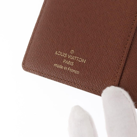 LOUIS VUITTON Monogram Keepall Agenda PM Day Planner Cover R20964 LV Auth 171189