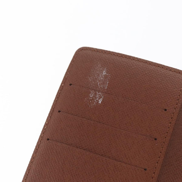 LOUIS VUITTON Monogram Keepall Agenda PM Day Planner Cover R20964 LV Auth 171189