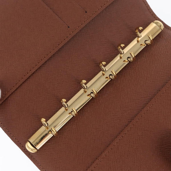 LOUIS VUITTON Monogram Keepall Agenda PM Day Planner Cover R20964 LV Auth 171189