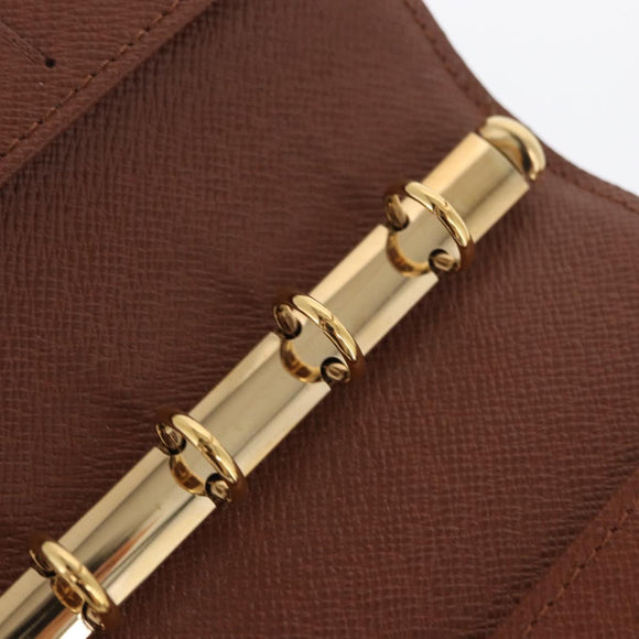 LOUIS VUITTON Monogram Keepall Agenda PM Day Planner Cover R20964 LV Auth 171189