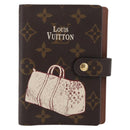 LOUIS VUITTON Monogram Keepall Agenda PM Day Planner Cover R20964 LV Auth 171189-13