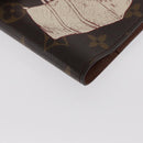 LOUIS VUITTON Monogram Keepall Agenda PM Day Planner Cover R20964 LV Auth 171189-7