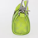 LOUIS VUITTON Taigalama Porte Cles Mini Keepall Charm Yellow M01048 Auth 171192-4