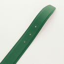 HERMES Constance H belt Belt Leather 31.5"" Green Red Auth 171197V-7