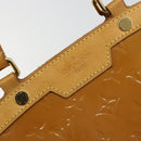 LOUIS VUITTON Monogram Vernis Blair MM Bag 2way Rose Velours M91588 Auth 171221-18