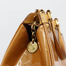 LOUIS VUITTON Monogram Vernis Blair MM Bag 2way Rose Velours M91588 Auth 171221-19