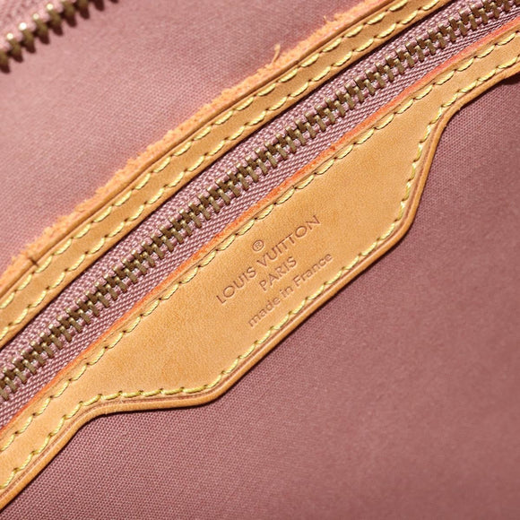 LOUIS VUITTON Monogram Vernis Blair MM Bag 2way Rose Velours M91588 Auth 171221