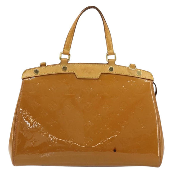 LOUIS VUITTON Monogram Vernis Blair MM Bag 2way Rose Velours M91588 Auth 171221
