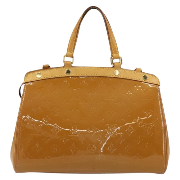 LOUIS VUITTON Monogram Vernis Blair MM Bag 2way Rose Velours M91588 Auth 171221