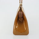 LOUIS VUITTON Monogram Vernis Blair MM Bag 2way Rose Velours M91588 Auth 171221-4