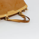 LOUIS VUITTON Monogram Vernis Blair MM Bag 2way Rose Velours M91588 Auth 171221-7