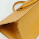 LOUIS VUITTON Epi Sac Triangle Hand Bag Yellow M52099 LV Auth 171222-9