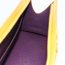 LOUIS VUITTON Epi Sac Triangle Hand Bag Yellow M52099 LV Auth 171222-18
