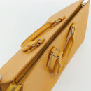 LOUIS VUITTON Epi Sac Triangle Hand Bag Yellow M52099 LV Auth 171222-6