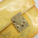 LOUIS VUITTON Monogram Vernis Spring street Hand Bag Gris M91029 LV Auth 171224-18