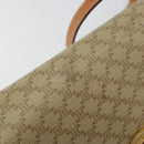 CELINE Macadam Canvas Shoulder Bag PVC Beige Gold Auth 171226-10