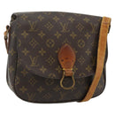 LOUIS VUITTON Monogram Saint Cloud GM Shoulder Bag M51242 LV Auth 171230-1