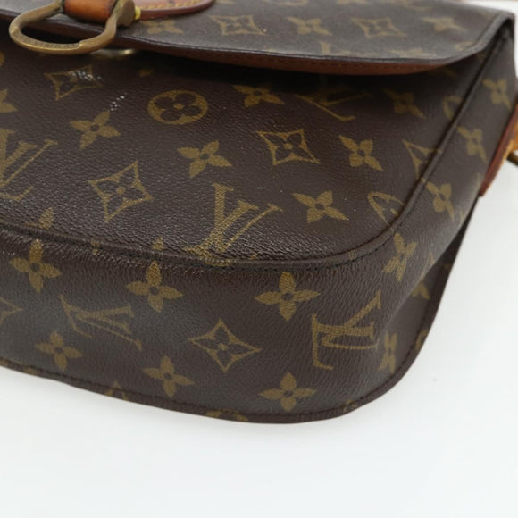 LOUIS VUITTON Monogram Saint Cloud GM Shoulder Bag M51242 LV Auth 171230