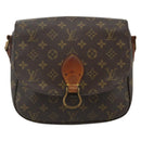 LOUIS VUITTON Monogram Saint Cloud GM Shoulder Bag M51242 LV Auth 171230-13